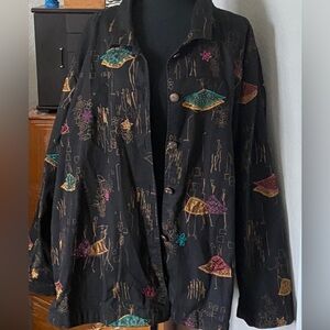 Liz and me 4X jacket vintage 1990